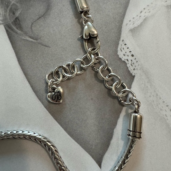 Brighton - Rare Elegant Silver and Gold Pendant Necklace - Picture 4 of 7